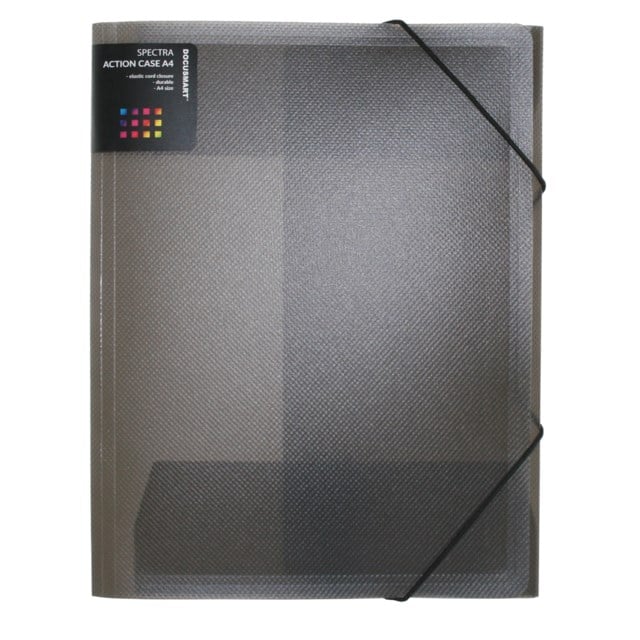 Snoddmapp Docusmart A4 rökfärgad - A4 - 1