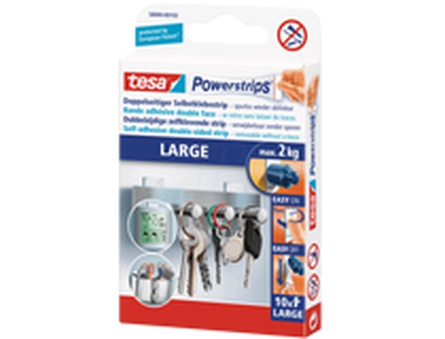 PowerStrips Tesa Large max 2kg 10st/fp - 1