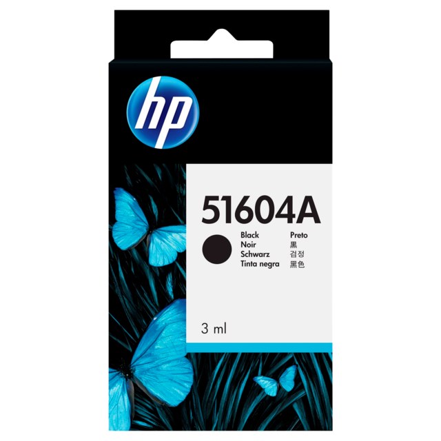 Ink-Jet HP Thinkj/Quietjet svart - 1