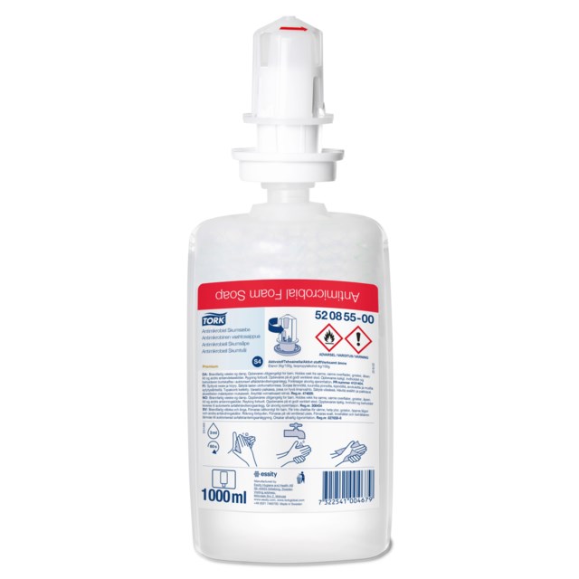 Skumtvål Tork S4 Antimikrobiell 1L - 1L - 1