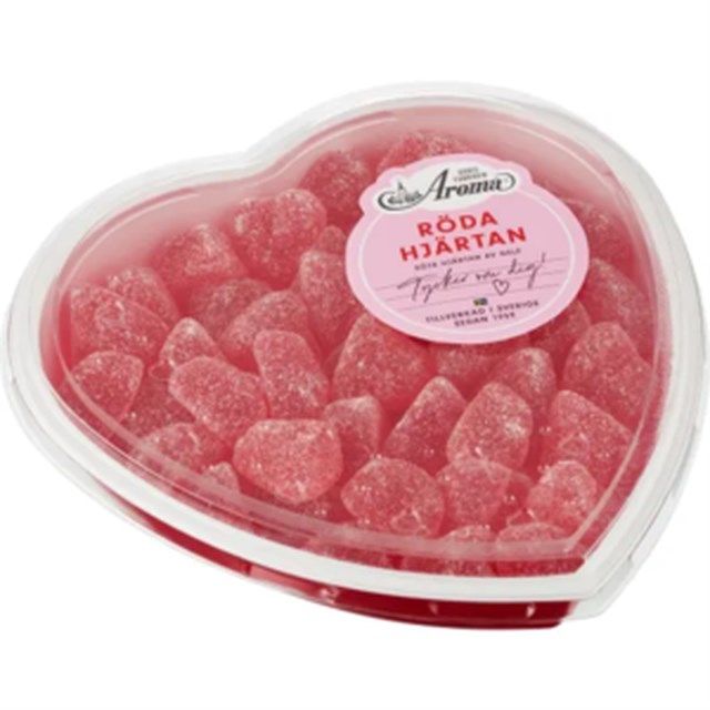 Godis Röda Geléhjärtan 385g - 385g - 1
