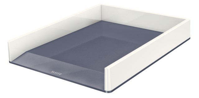 Brevkorg Leitz WOW tvåfärgad vit - 1