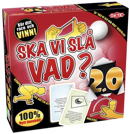 Spel Tactic Ska vi slå vad 2.0 - Julklappar till anställda – Företagets julgåvor till personal och kunder - Spel & Underhållning