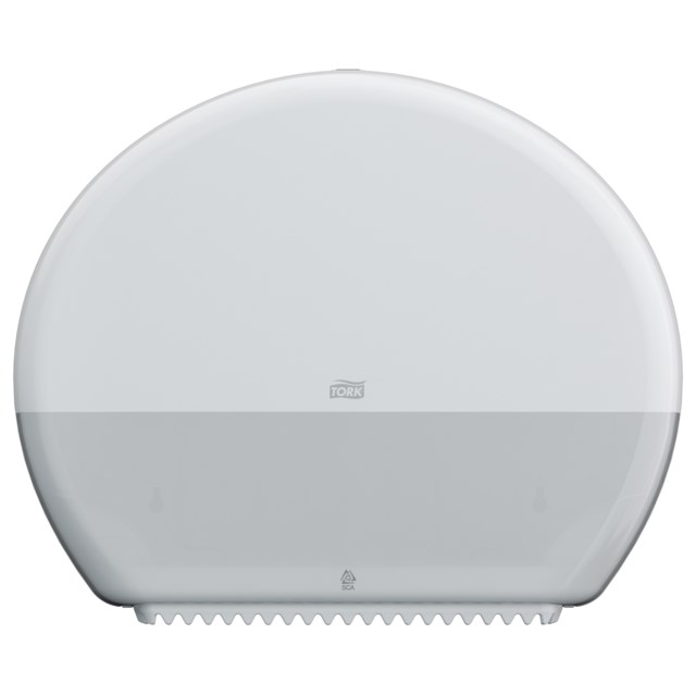 Dispenser Tork T1 Jumbo vit - 360x437x133mm - 1