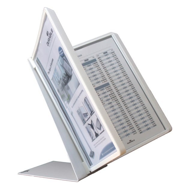 Bordsställ Durable Vario A4 10 vit - D92 - 1