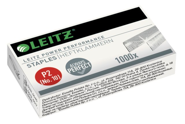 Häftklammer Leitz P2 No 10 1000/fp - P2 10 - 1