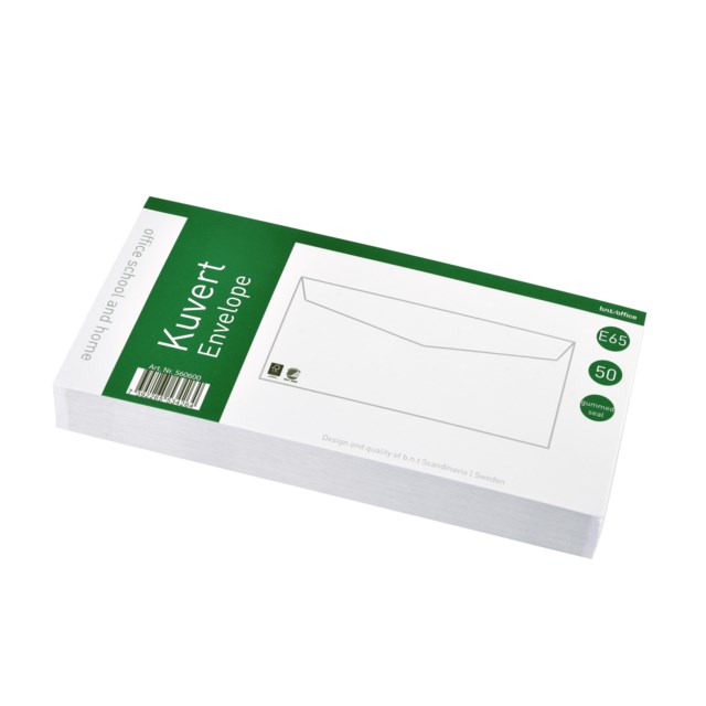 Kuvert Konsument E65 FH vita 50st/fp - C5 V2 - 1