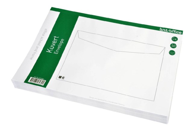 Kuvert Konsument C4 FH vita 50st/fp - C5 H2 - 1