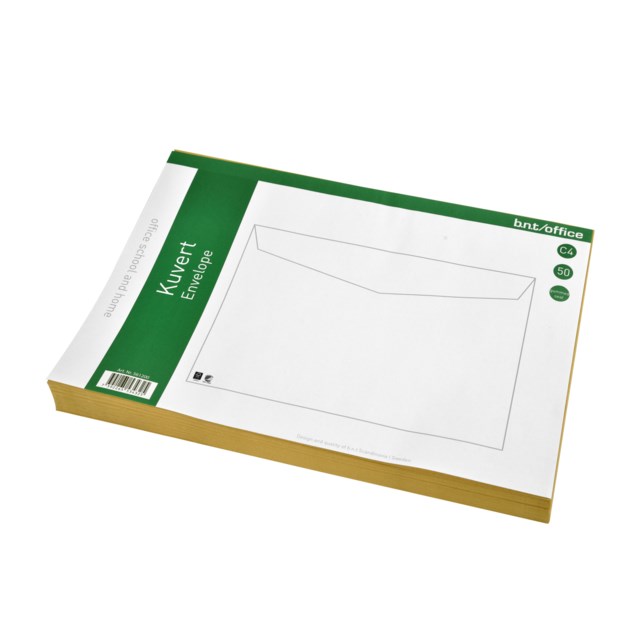 Kuvert Konsument C4 FH bruna 50st/fp - E4S H2 - 1