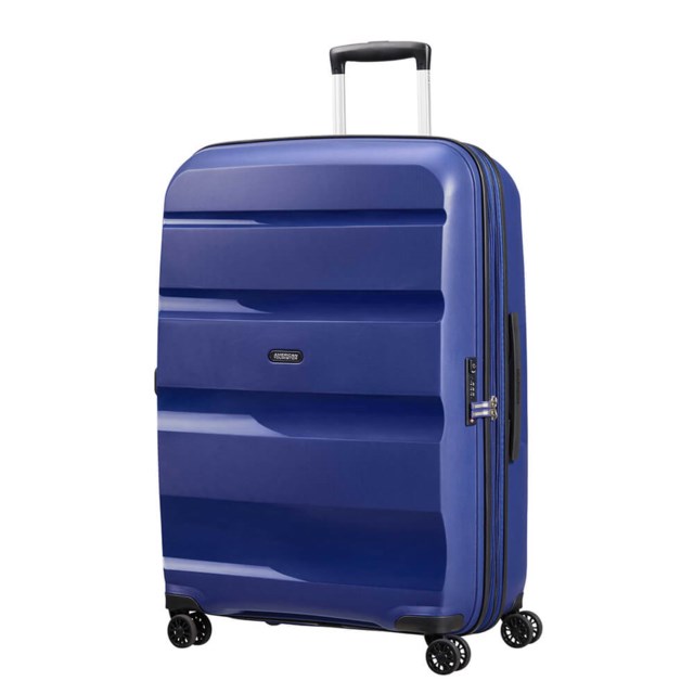 Resväska American Tourister Bon Air DLX Spinner 75/28 blå - 530x750x310/340mm - 1