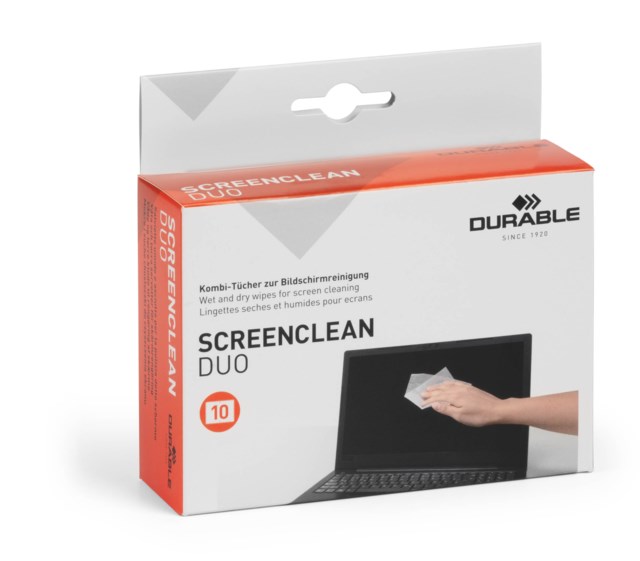 Våt & Torrduk Screenclean 10set/fp - 1