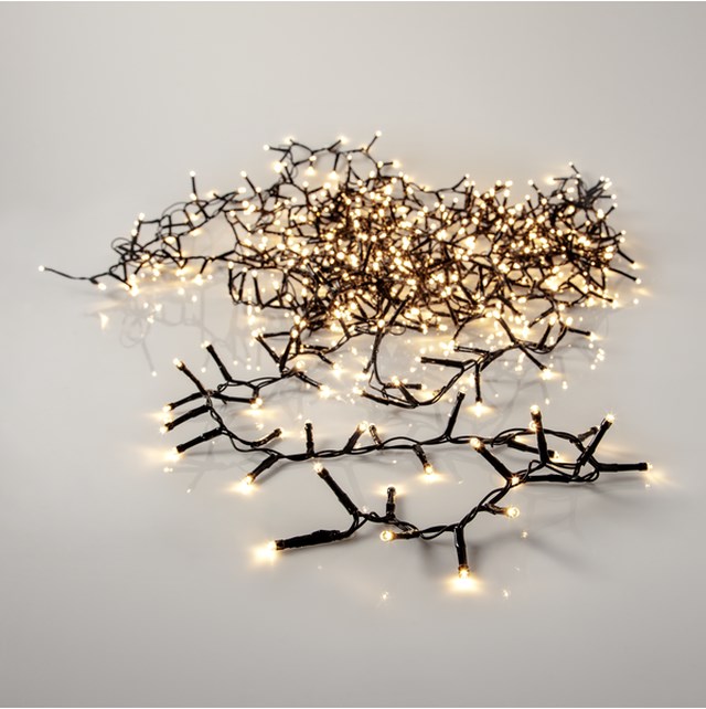 Ljusslinga Shiny Warm White 16m - 1