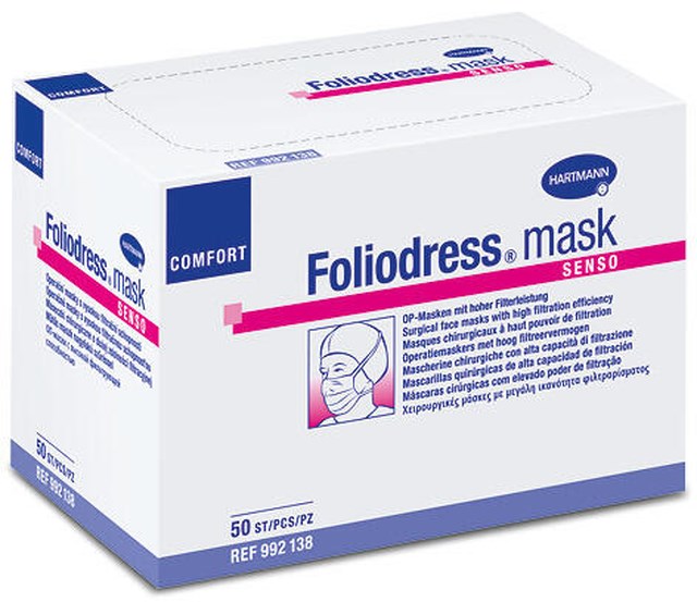 Munskydd Foliodress Comfort Anti Splash Typ IIR 40-P - 1