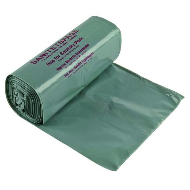 Sanitetspåse grå med tryck 100st/rl - 1