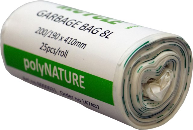 Plastpåsar polyNATURE 8 l 25/rl - 8L - 1