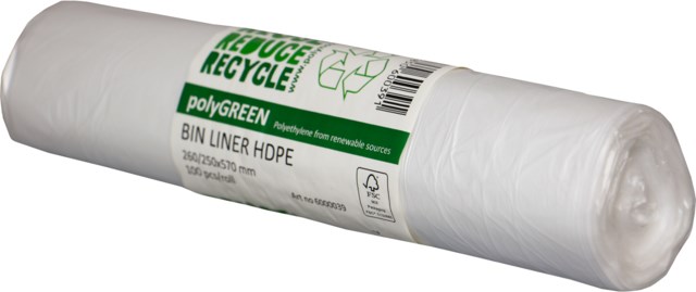 Insatspåsar polyGREEN 30 l 0,010 100/fp - 30L - 1