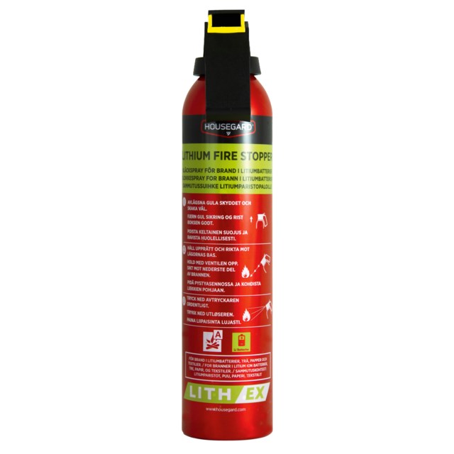 Släckspray Housegard Lith-EX AVD 500ml - 500ml - 1
