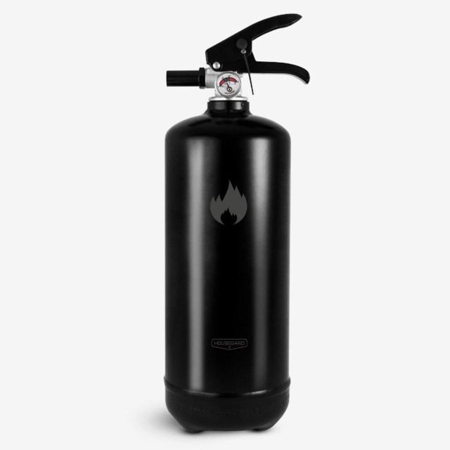 Brandsläckare Housegard Pulver 13A 89B C 2kg svart - 1
