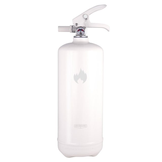 Brandsläckare Housegard Pulver 13A 89B C 2 kg vit - 2kg - 1