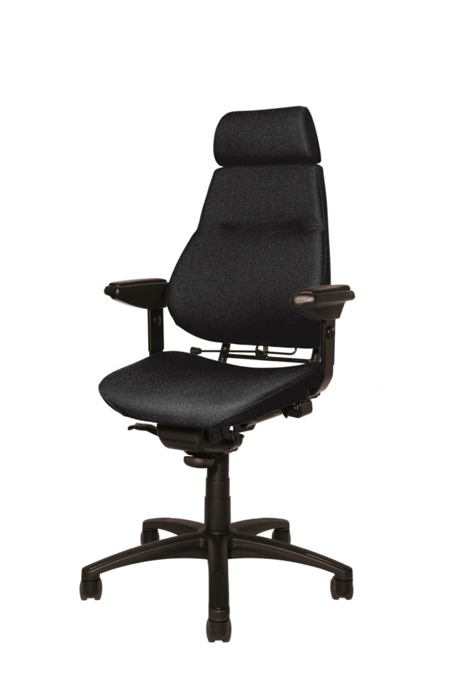 Kontorsstol Sverigestolen 814 svart - 1