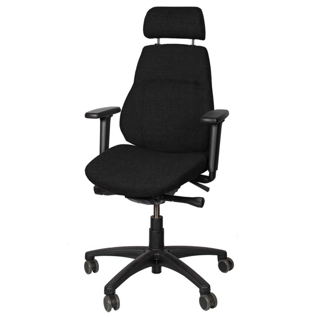 Kontorsstol Sverigestolen 818 svart - 1