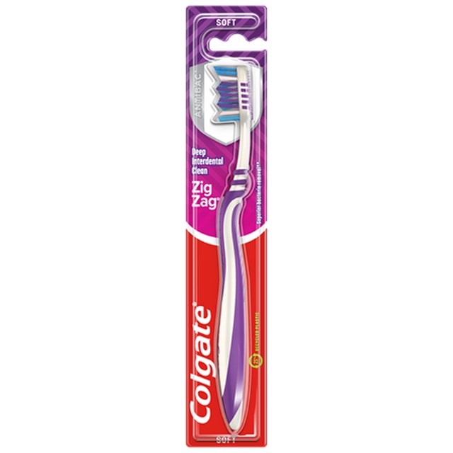 Colgate Tandborste Zig Zag Soft - 1