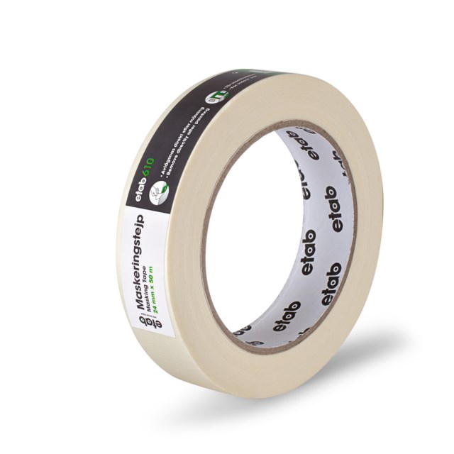 Maskeringstejp Etab 50mx25mm - 25mmx50m - 1