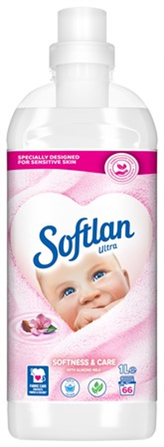 Softlan Sköljmedel Softness & Care 1L - 1