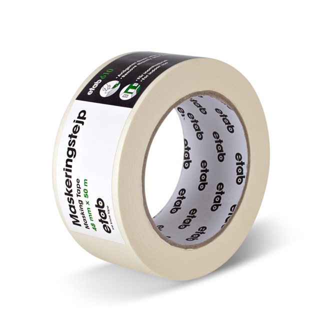 Maskeringstejp Etab 50mx50mm - 50mmx50m - 1