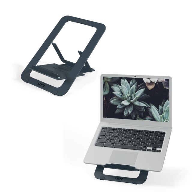 Laptopstativ Leitz Ergo Aluminium Ultra-Flat Justerbart - 1
