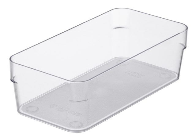 Förvaringslåda SmartStore Compact Sort 20x10cm transparent - 1