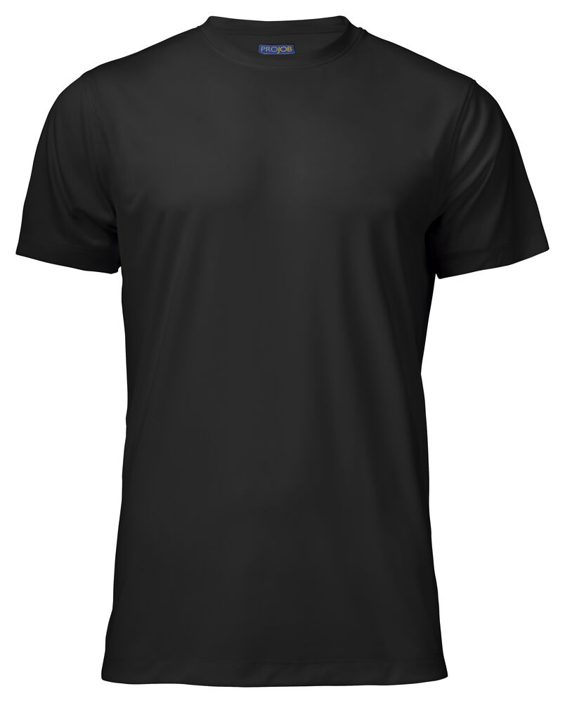 Funktions T-shirt Projob Prio 2030 Herr, svart, fukttransporterande - Kläder, Skydd & Vård - Arbetskläder - Funktionströjor