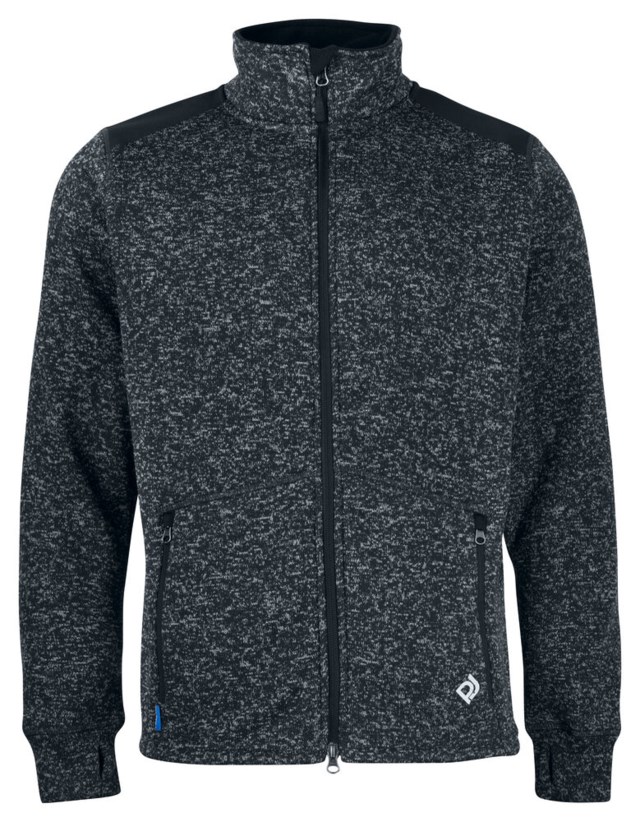 Fleecejacka 3318 svart stl 4XL - 4XL - 1