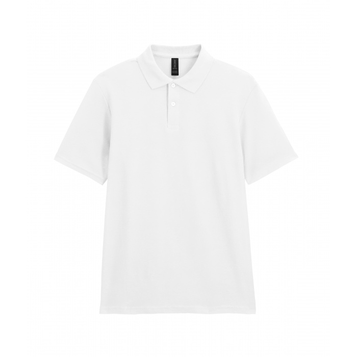 Piketröja Gildan Premium Cotton herr vit stl 2XL - Kläder, skydd & vård - Arbetskläder