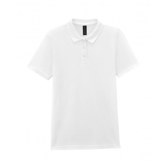 Piketröja Gildan Premium Cotton dam vit stl XL - 1
