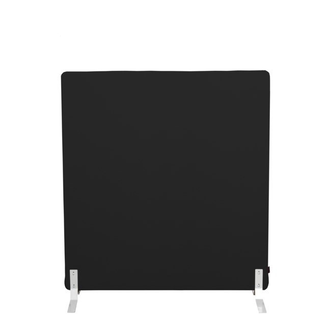 Golvskärm Alma 1200x1350 mm svart - 1200x1350mm - 1