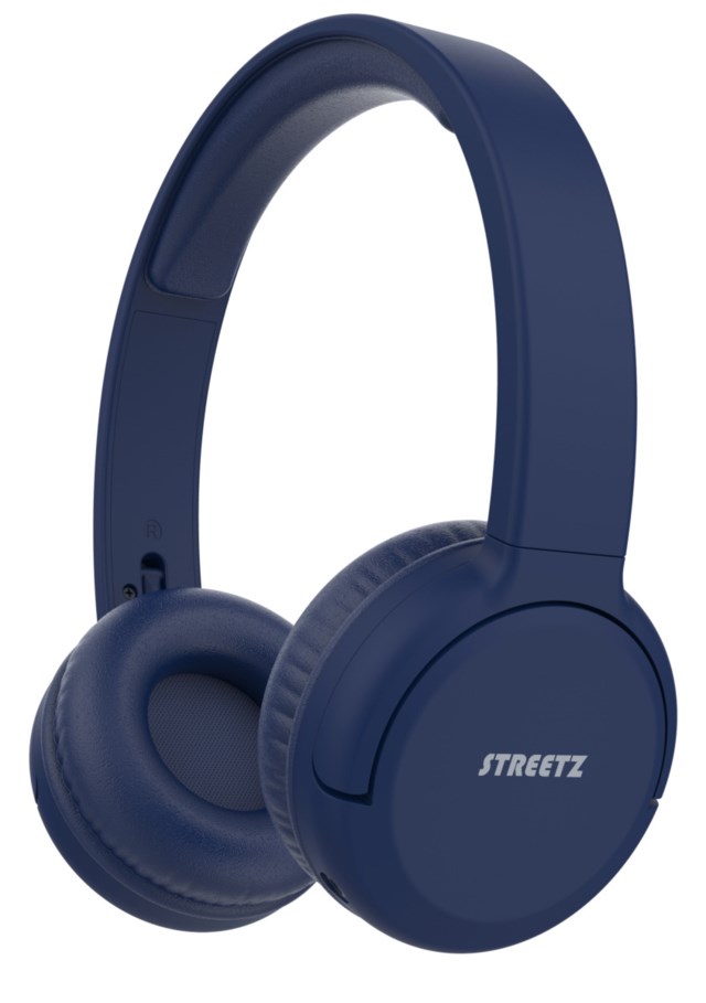 BT210 Bluetooth Hörlurar Mikrofon Hopfällbara Blå - 1