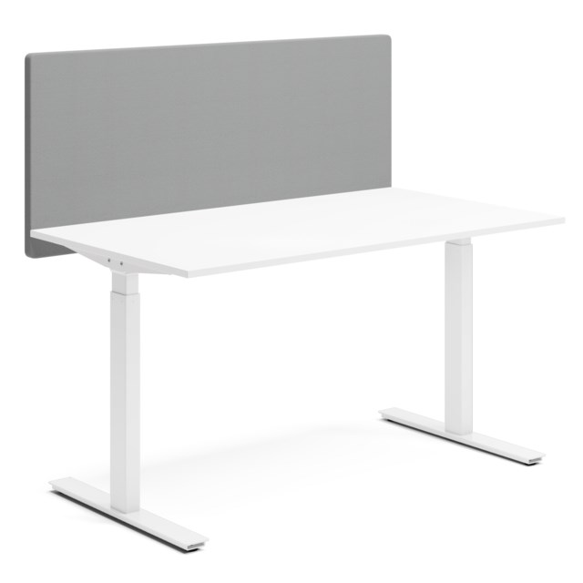 Bordsskärm Alma 1400x600 grå - 1400x600mm - 1