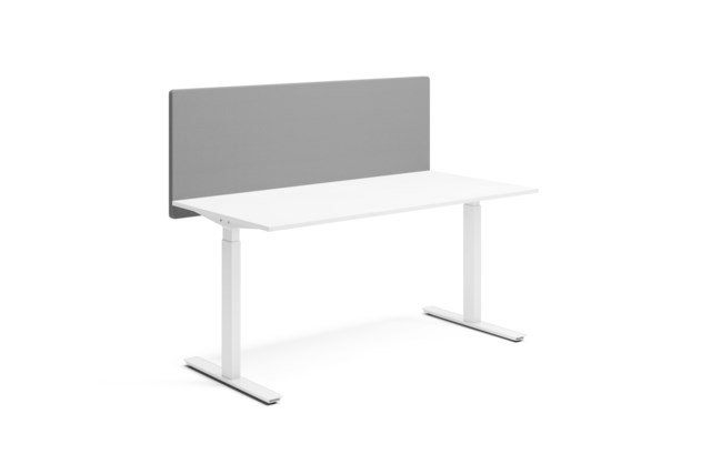 Bordsskärm Alma 1600x600 grå - 1600x600mm - 1