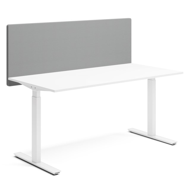 Bordsskärm Alma 1600x600 grå - 1600x600mm - 1