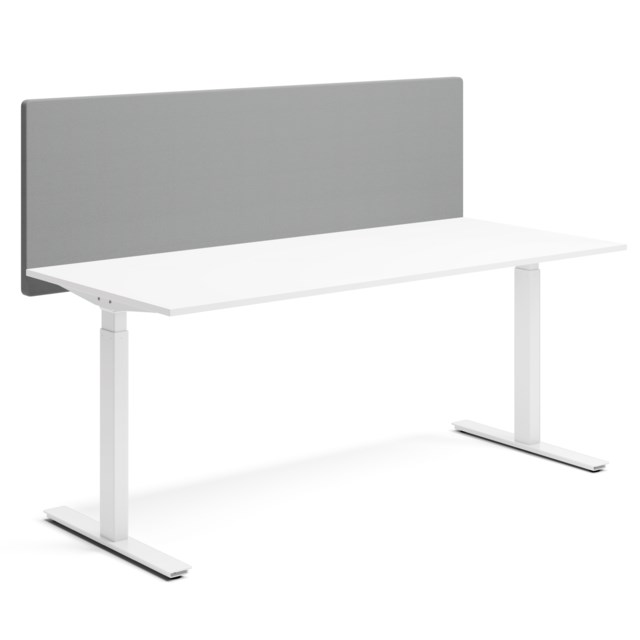 Bordsskärm Alma 1800x600 grå - 1800x600mm - 1