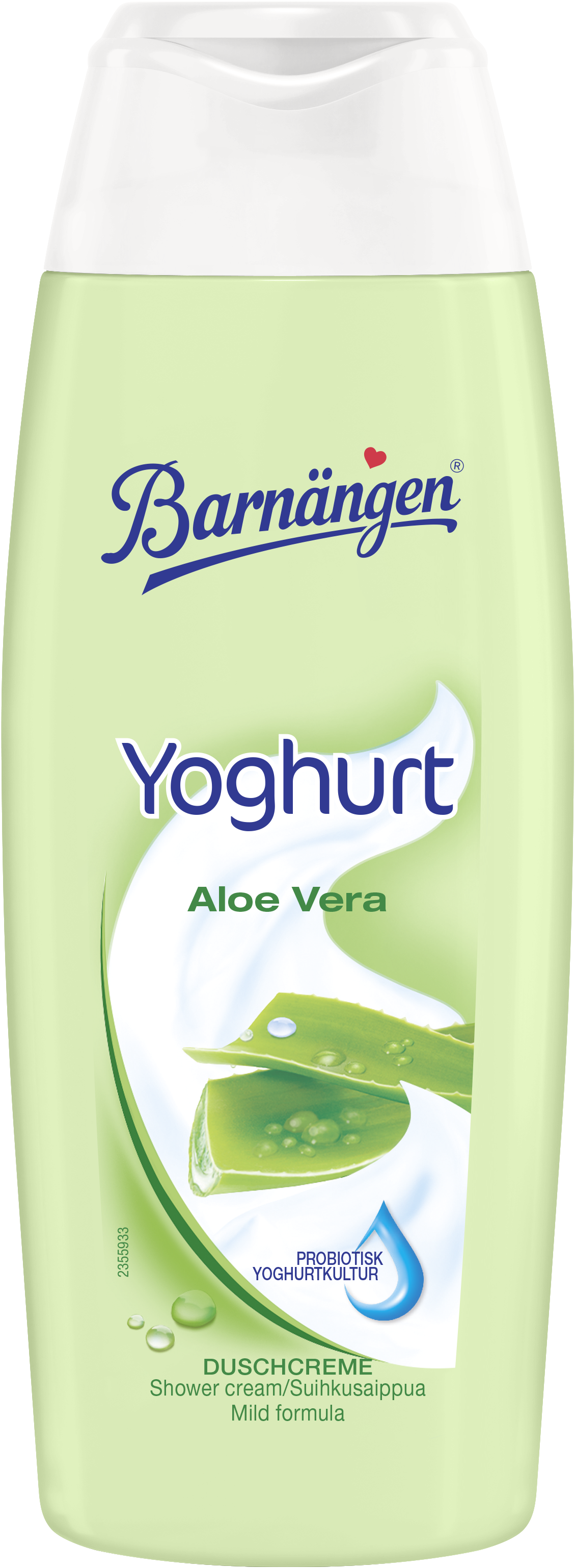 Duschkräm Barnängen Yoghurt Aloe Vera, återfuktande, 250 ml - Städ & Hygien - Tvål & Kroppsvård - Schampo & Dusch