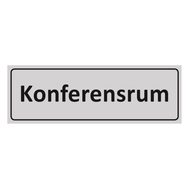 Informationsskylt Konferensrum 225x80mm - 225x80mm - 1