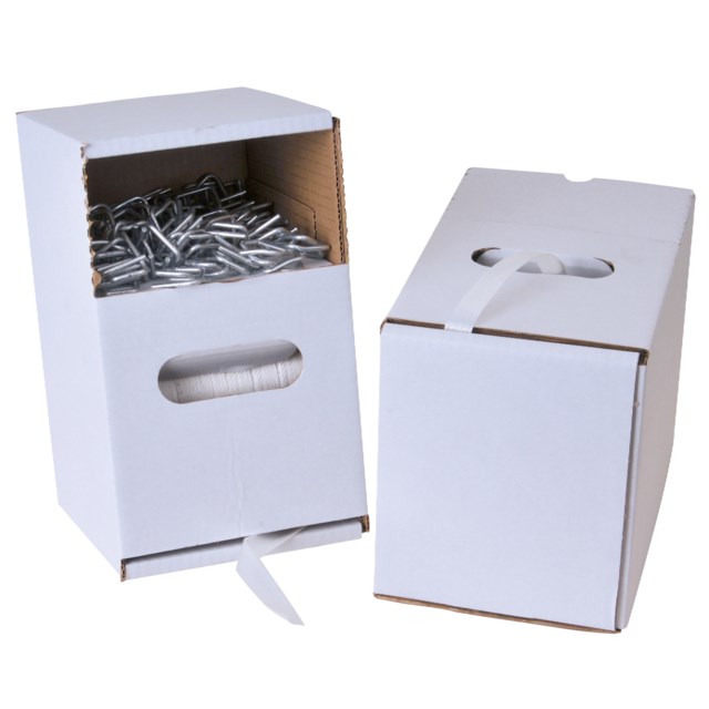 Packband 13mmx250m + 100 spännen - 13mmx250m - 1