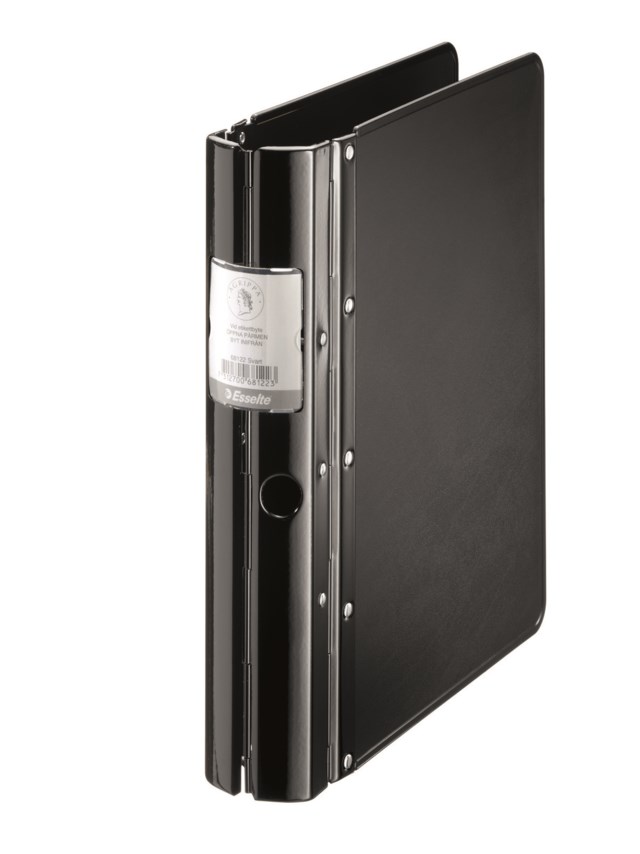 Gaffelpärm Agrippa Classic A4 60 mm svart - A4 - 1