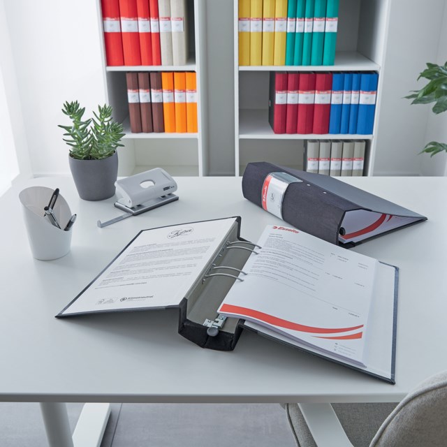 Gaffelpärm Jopa Original 60 mm linne/natur - A4 60mm - 1