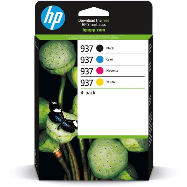 Ink-Jet HP 937 CMYK 4-Pack - 1