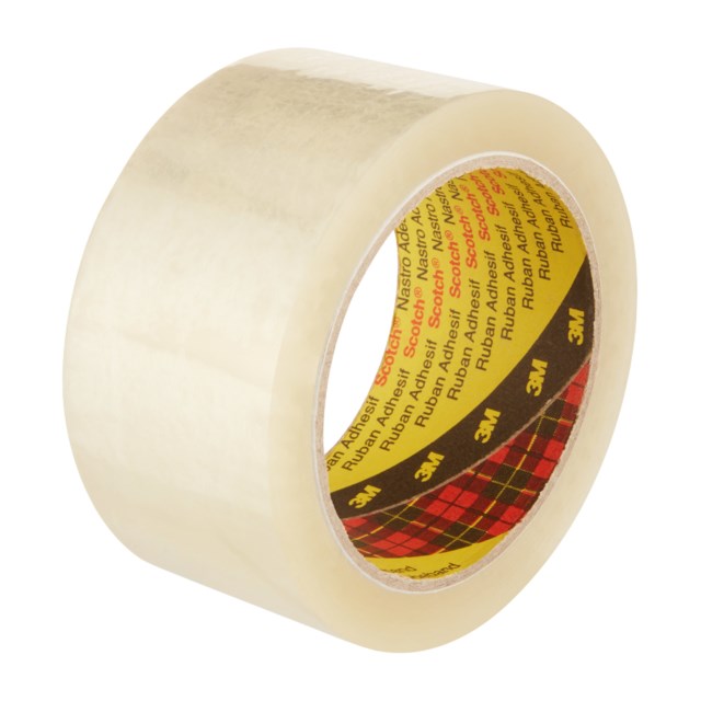 Packtejp Scotch 66mx50mm transparent - 500mmx66m - 1