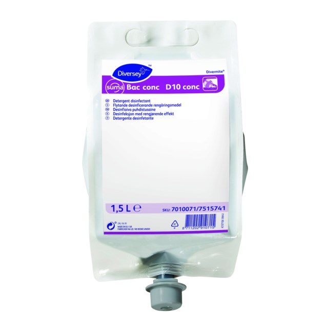 Rengöringsmedel Suma Bac D10 konc. 1.5L - 1,5L - 1