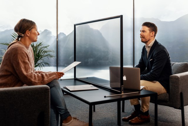 Skyddsskärm Flexiframe 50x70cm med platta fötter - 500x700mm - 1